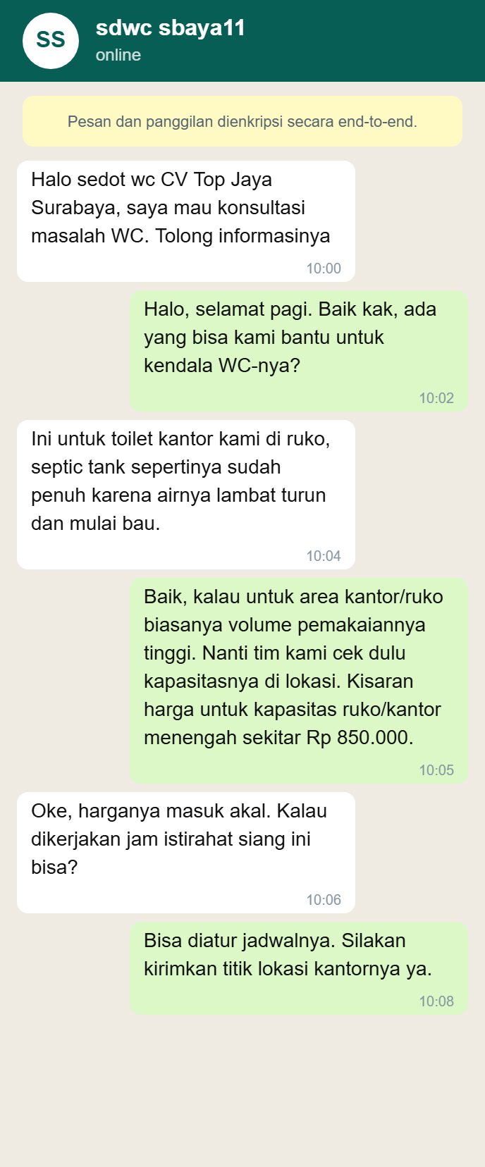 Testimoni WhatsApp 5